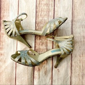 Betsey Johnson Sweet Champagne Heels/Sandals